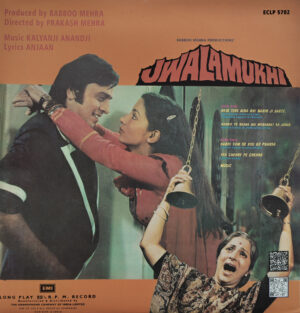 Jwalamukhi - ECLP 5702 - CR - (80-85%) -Bollywood LP Vinyl