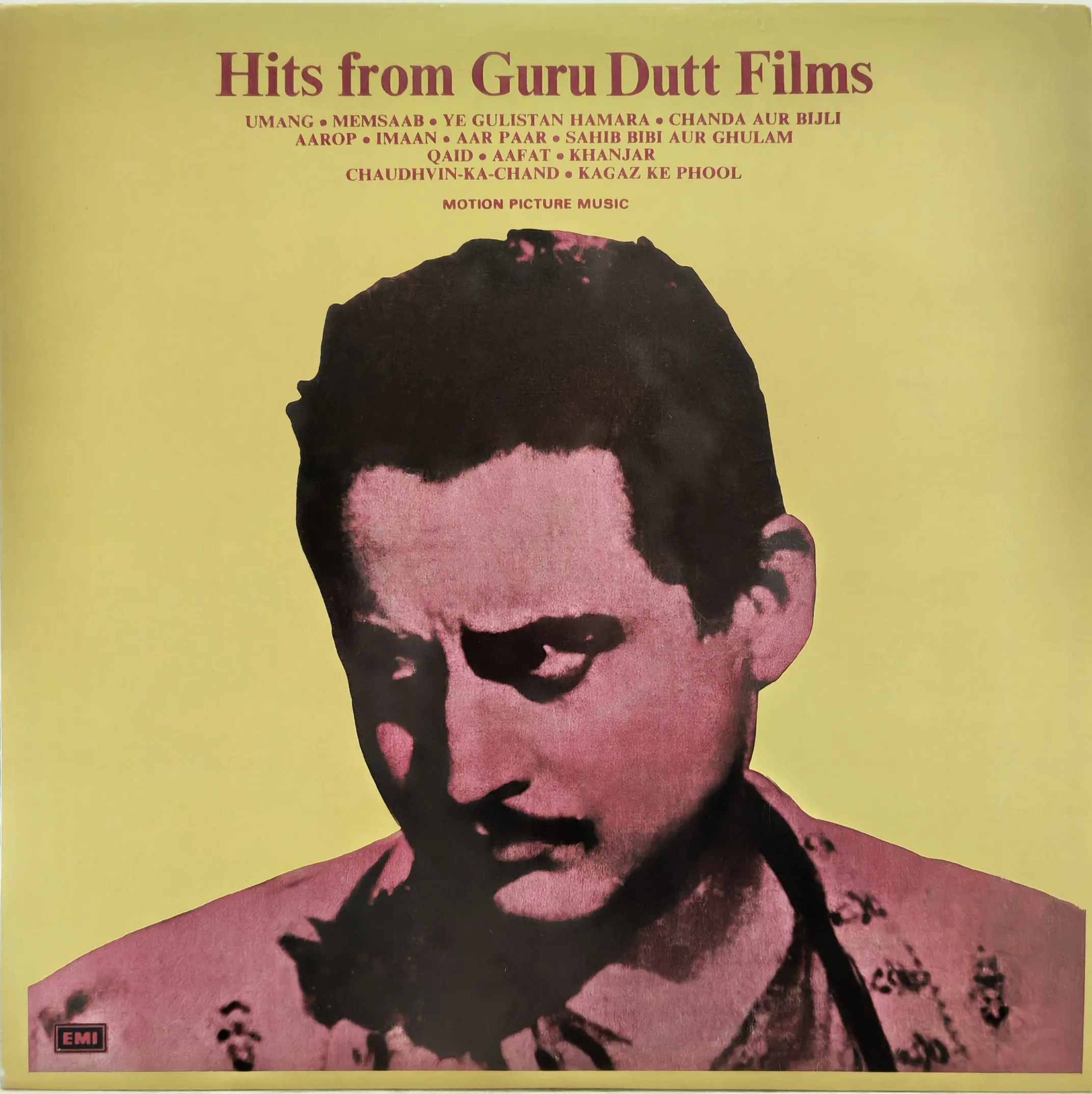 Hits From Guru Dutt Films - ECLP 5816 - CR - (90-95%) - Film Hits LP Vinyl Record Hits From Guru Dutt Films - ECLP 5816 - CR - (90-95%) - Film Hits LP Vinyl Record