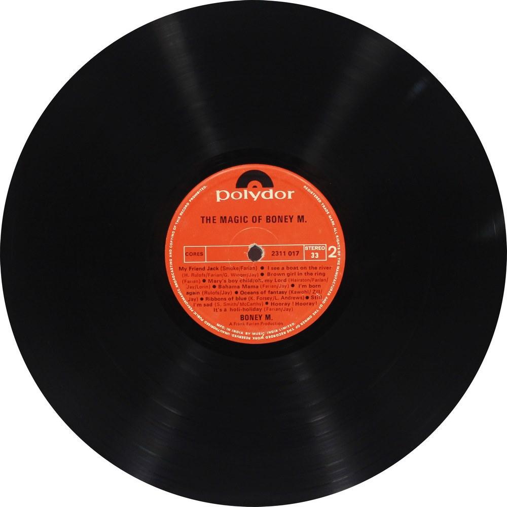 Boney M. - The Magic Of - 20 Golden Hits - 2311 017 - CR - (Condition 85-90%) - English LP Vinyl Record Boney M. - The Magic Of - 20 Golden Hits - 2311 017 - CR - (Condition 85-90%) - English LP Vinyl Record