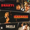 Shakti/Sharaabi/Mili - New Release Hindi LP Vinyl Record