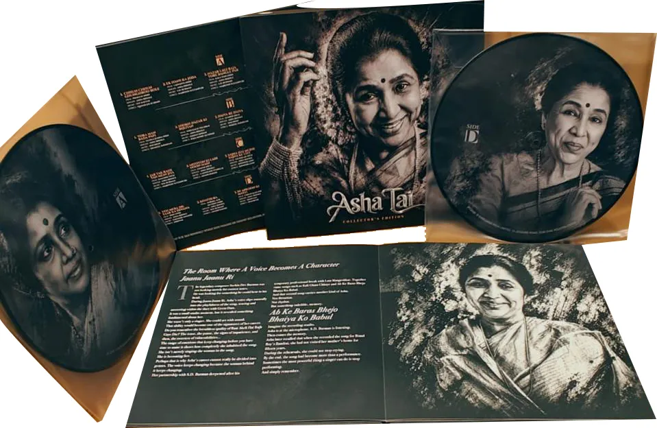 Asha Tai Collector's Edition - Box Set - Picture Disc - 2LP Set - New Release Hindi Vinyl Asha Tai Collector's Edition - Box Set - Picture Disc - 2LP Set - New Release Hindi Vinyl