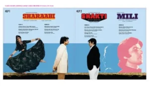 Shakti/Sharaabi/Mili - New Release Hindi LP Vinyl Record