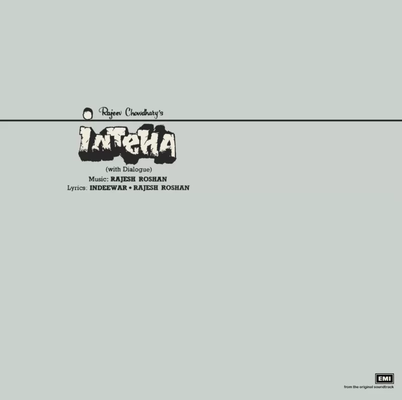 Inteha - ECLP 5931 - (90-95%) - Cover Reprinted – Bollywood Used LP Vinyl Inteha - ECLP 5931 - (90-95%) - Cover Reprinted – Bollywood Used LP Vinyl